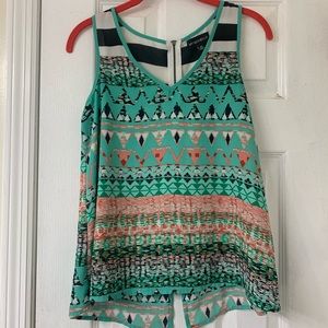 Dressy Mint Tank Top